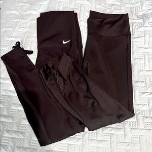 NIKE 7/8 Leggings, crossover & ribbed yoga